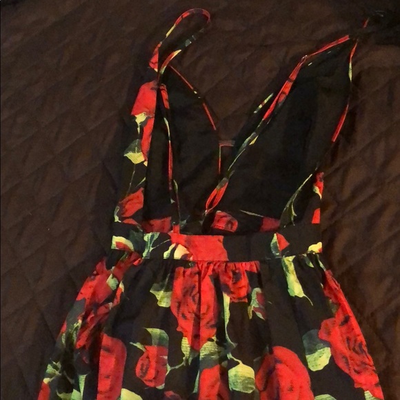 long floral rose maxi - Picture 3 of 5